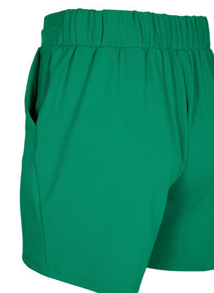 Shorts med fickor och lös passform, Jolly Green, Packshot image number 3