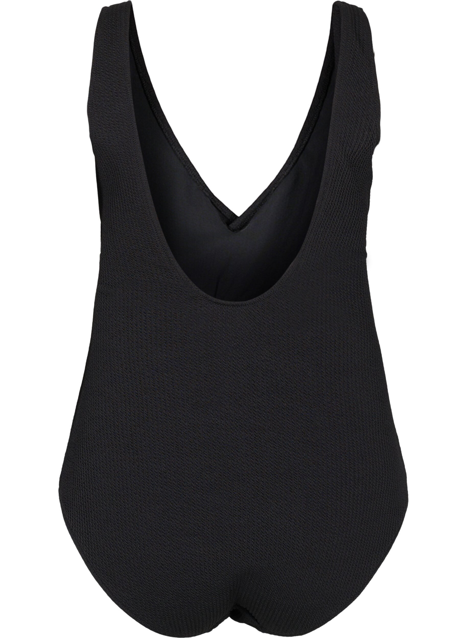 Zizzi Baddr&auml;kt med omlott, Black, Packshot image number 1