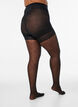 Push-up 25 denier strumpbyxor med prickigt m&ouml;nster, Svart, Model image number 1