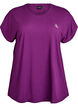 Enf&auml;rgad tr&auml;nings-T-shirt, Lila, Packshot image number 0