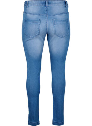 Viona jeans med normal midja, Light Blue, Packshot image number 1