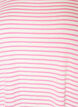 T-shirt i TENCEL&trade; Lyocell med r&auml;nder, Rosa, Packshot image number 2