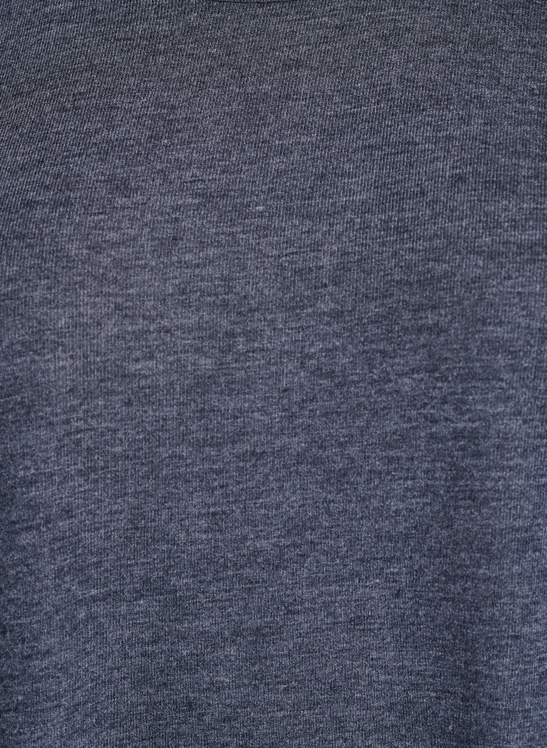 Zizzi Jerseyblus med 3/4-&auml;rm, Gr&aring;, Packshot image number 2