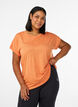 L&ouml;s tr&auml;ningst-shirt med korta &auml;rmar, Orange, Model image number 0
