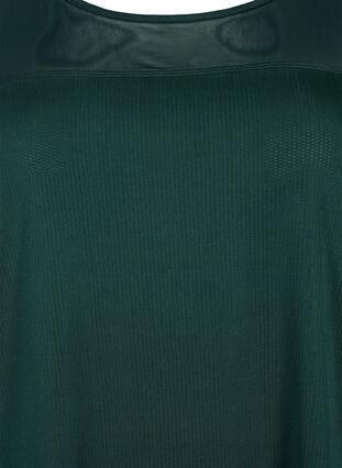 Kortärmad träningst-shirt med mesh, Scarab, Packshot image number 2