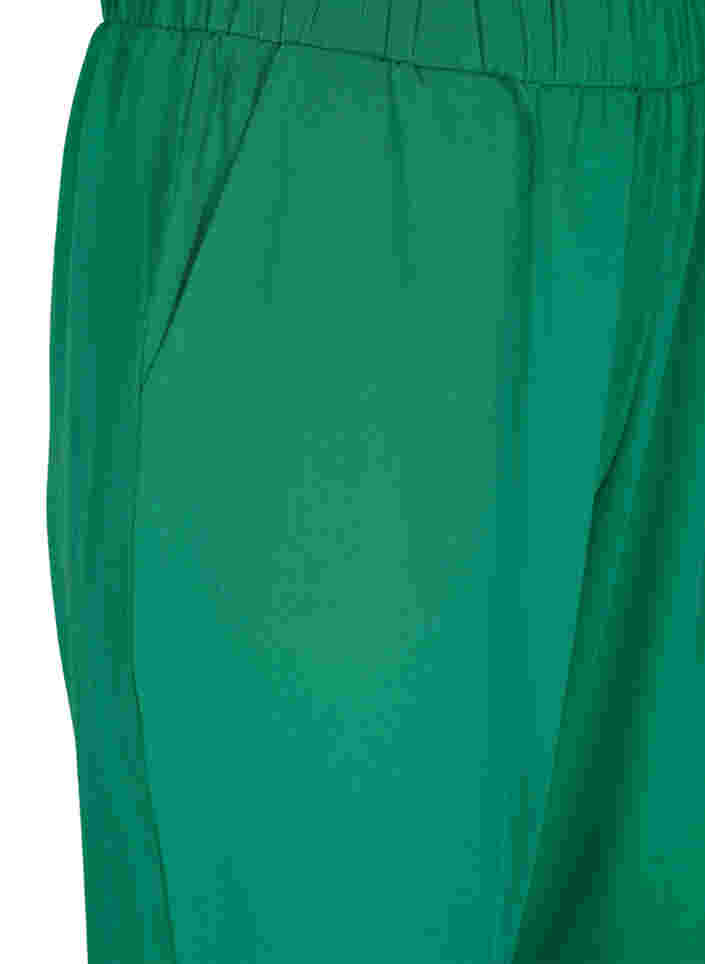 Lösa byxor med resår, Verdant Green, Packshot image number 2