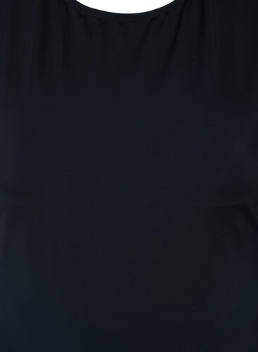 Baddräkt med korsad rygg, Black, Packshot image number 2