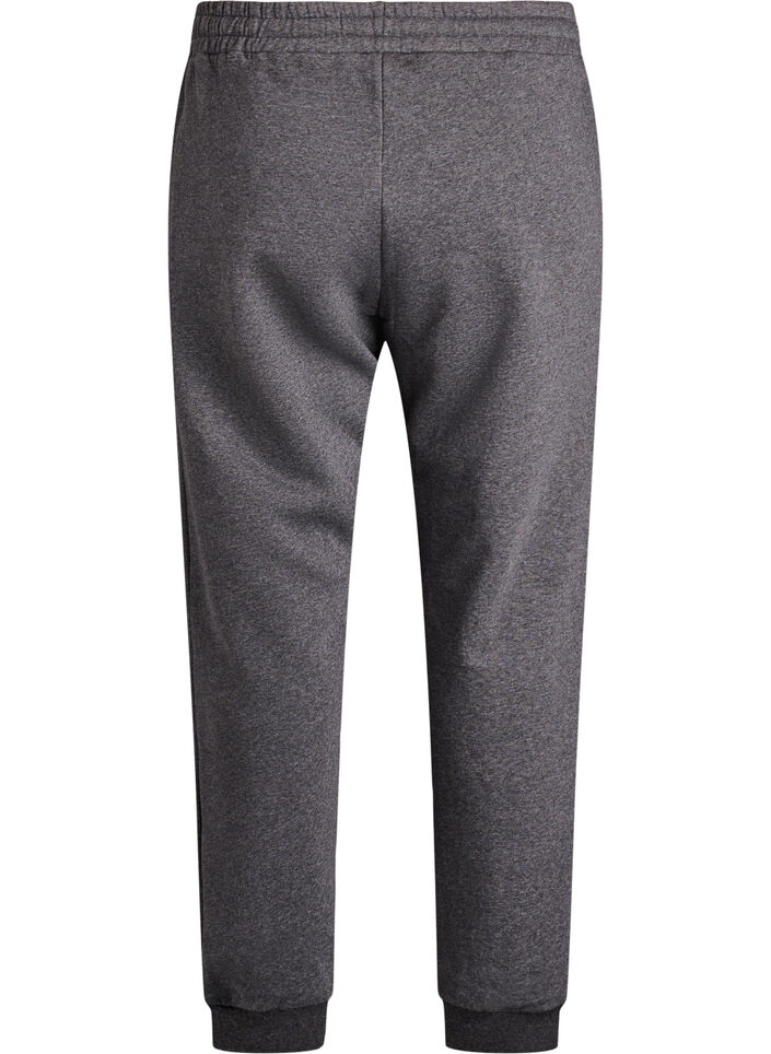 Joggers med hög midja, Grå, Packshot image number 1