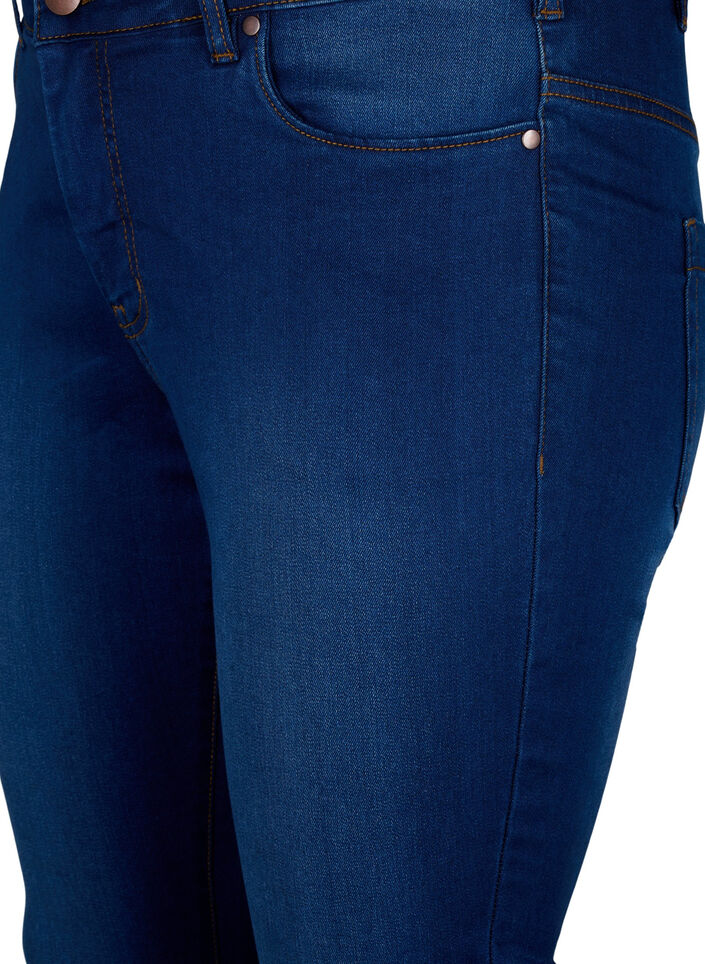Viona jeans med normal midja, Blå, Packshot image number 2