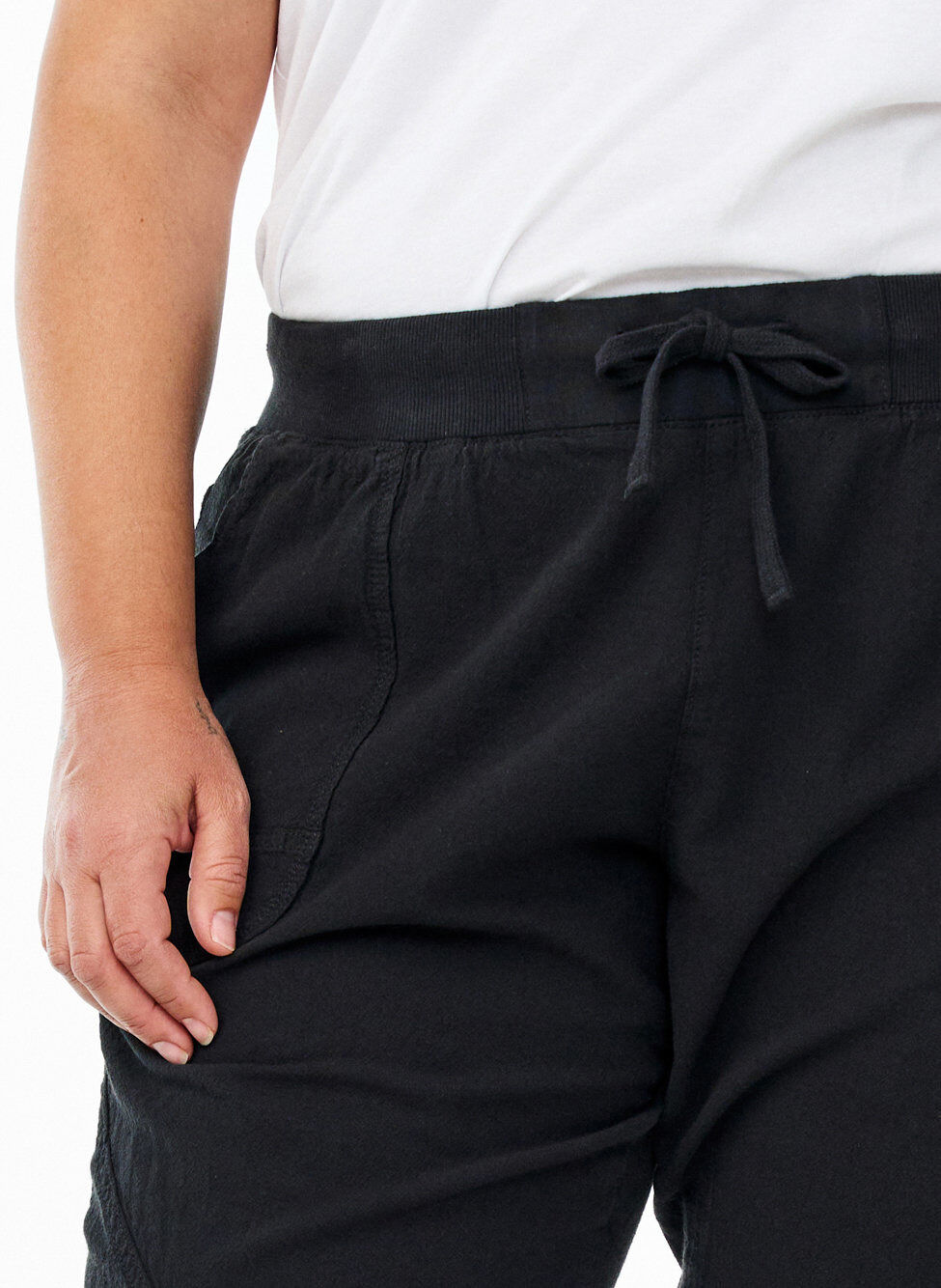 ZizziKnickers i bomull, Svart, Model image number 3