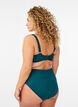 Bikinitopp med bygel och drapering, Gr&ouml;n, Model image number 2