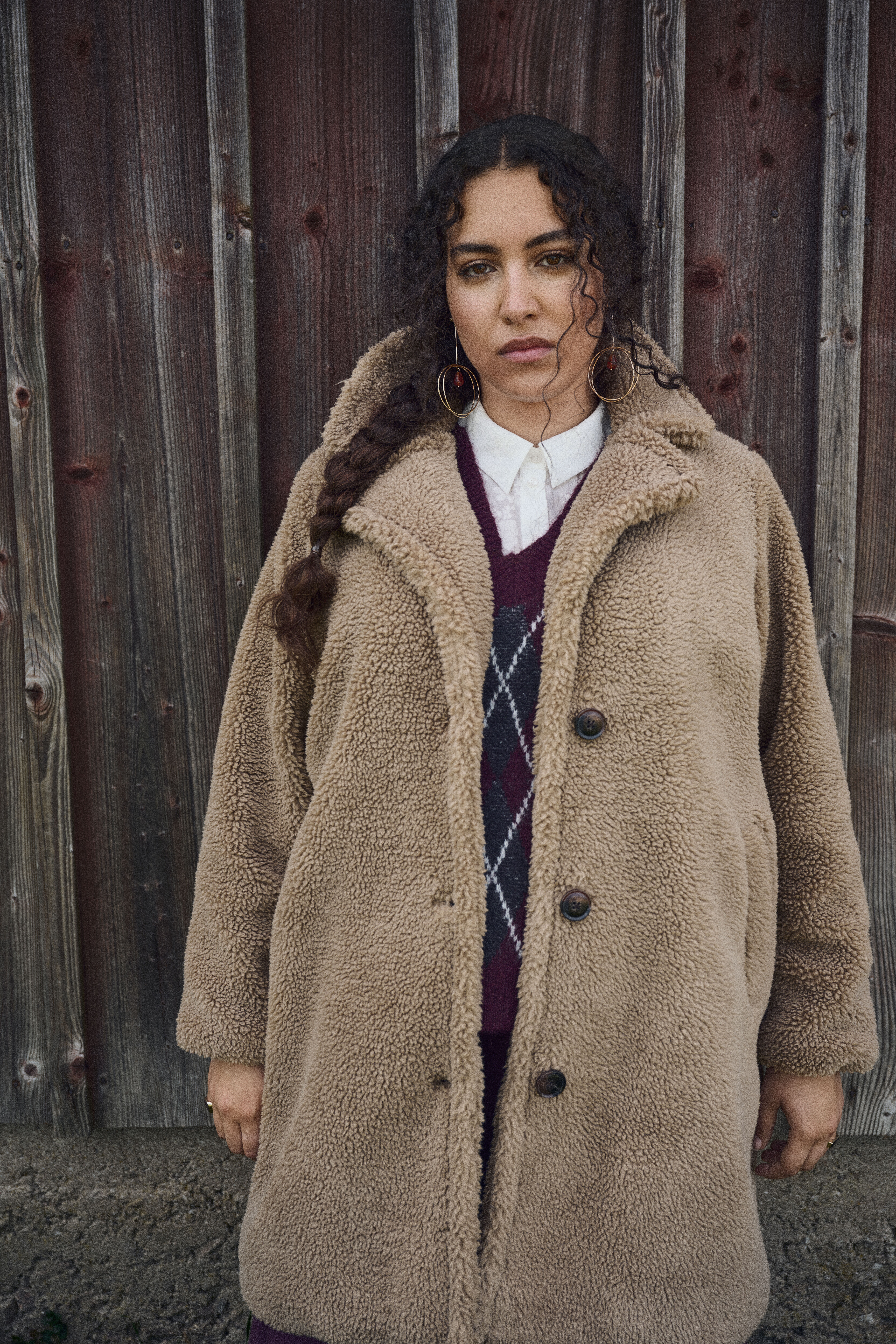 Zizzi Rutig v&auml;st och kjol, , Model