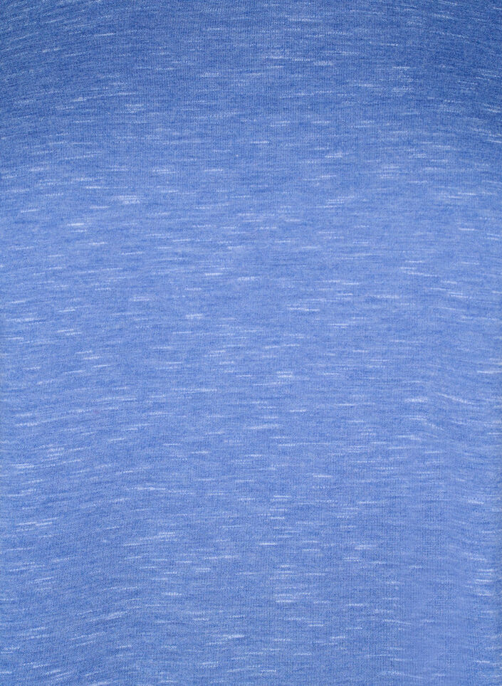 Lös träningst-shirt med korta ärmar, Blå, Packshot image number 2