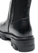 Chelseaboots med chunky sula och ribbade paneler, Svart, Packshot image number 4