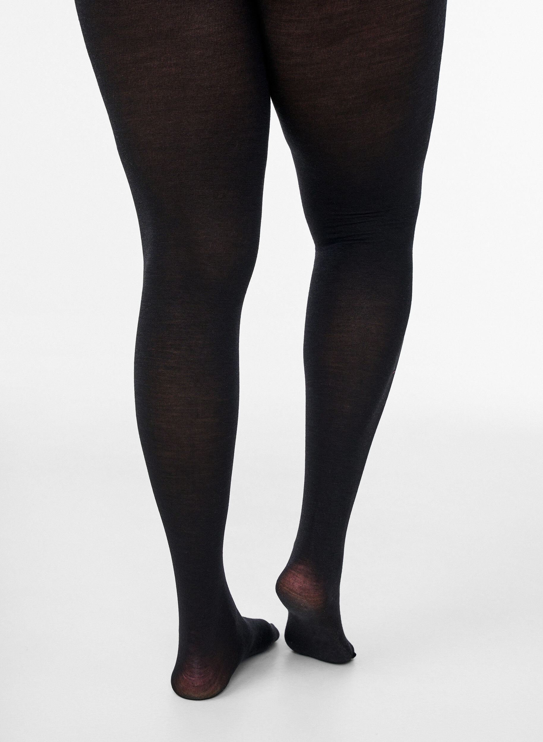 ZizziStrumpbyxor i ull, Svart, Packshot image number 2