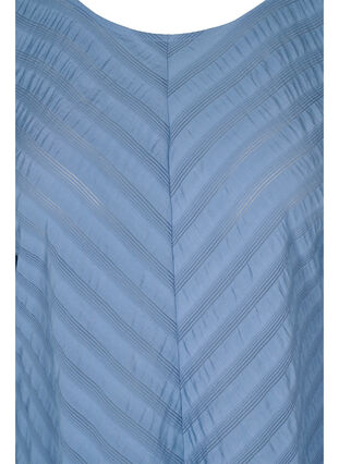 Blus med 3/4-ärmar, Coronet Blue, Packshot image number 2