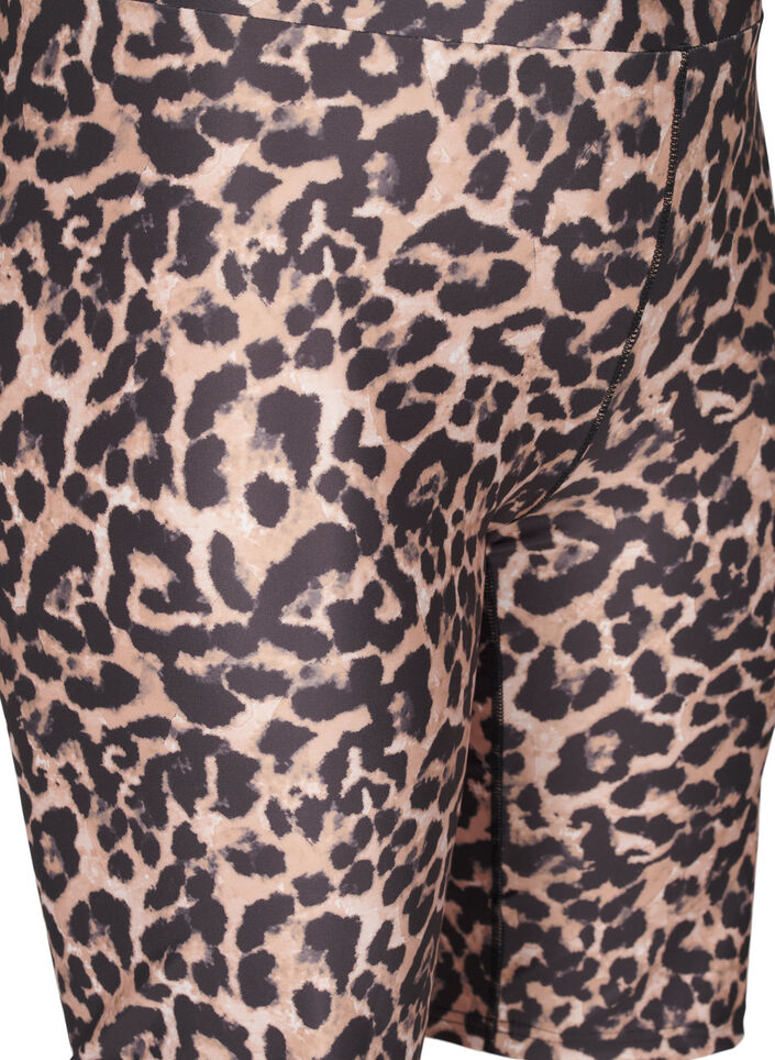 Figurnära shorts med sidofickor, Brun, Packshot image number 2