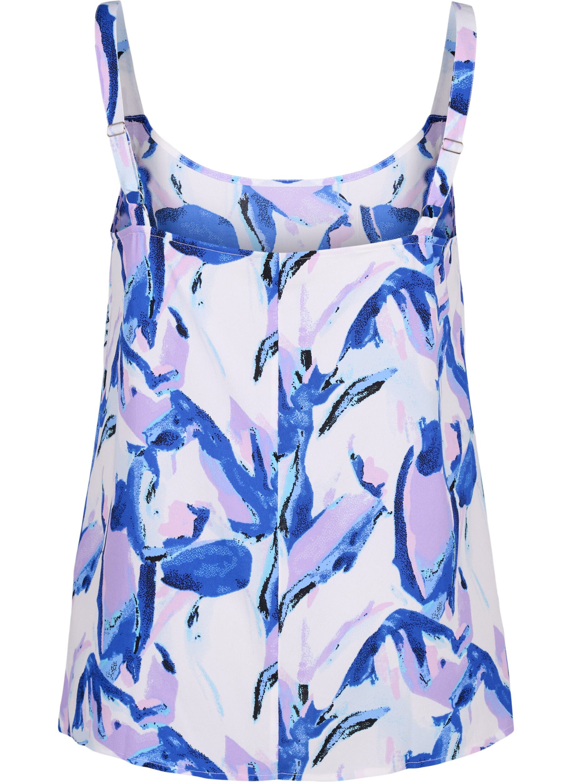 Zizzi FLASH - Topp med tryck, Snow White Flower, Packshot image number 1