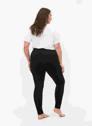 FLASH - 2-pack leggings, Black/Black, Model image number 1