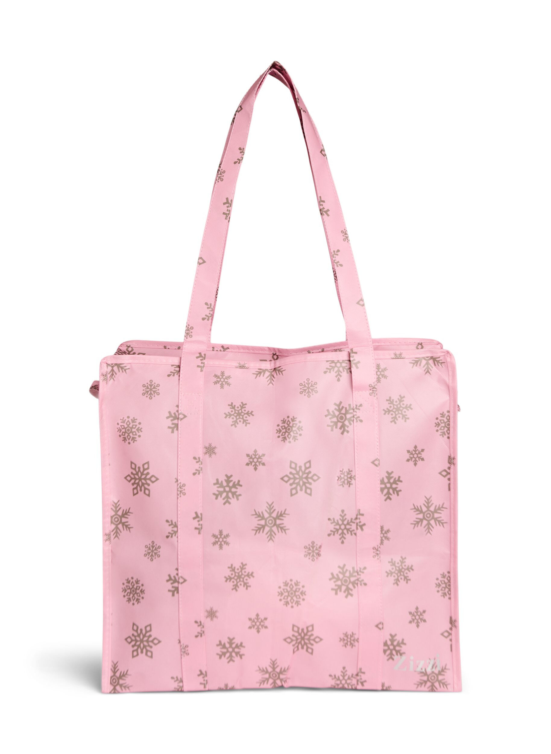 Zizzi Shoppingv&auml;ska med dragkedja, Rosa, Packshot image number 1