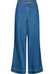 Randiga jeans med vida ben, Bl&aring;, Packshot image number 0