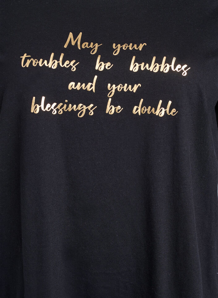 FLASH - T-shirt med tryck, Svart, Packshot image number 2