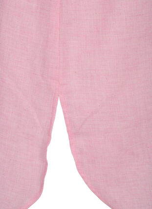 Skjortblus med v-ringning och fickor, Cameo Pink, Packshot image number 3