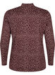 FLASH - Långärmad blus med turtleneck, Mörk Bordeaux, Packshot image number 1