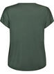 Enf&auml;rgad tr&auml;nings-T-shirt, Gr&ouml;n, Packshot image number 1
