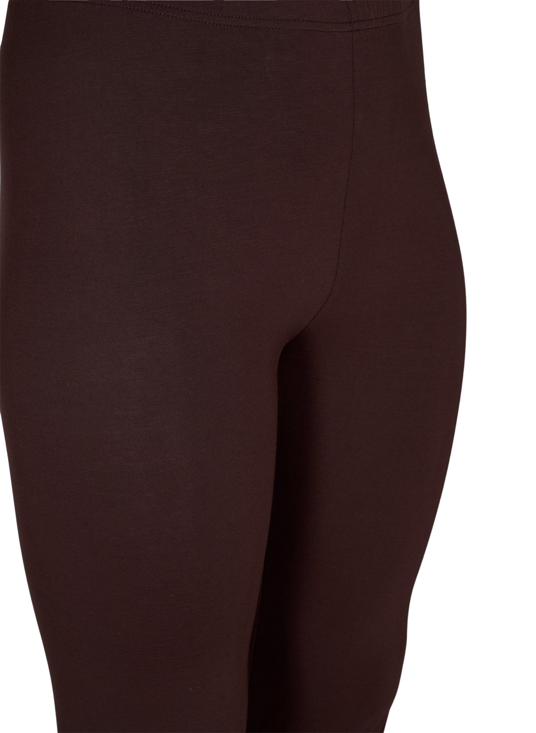 ZizziBasleggings i viskos, Brun, Packshot image number 2
