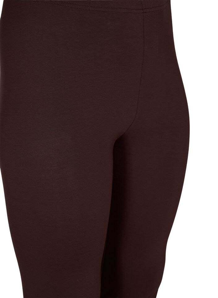 Basleggings i viskos, Brun, Packshot image number 2