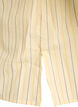 Randig blus i l&ouml;s passform, Gul, Packshot image number 3