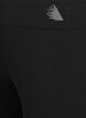 Sportbyxor i bomull, Svart, Packshot image number 2