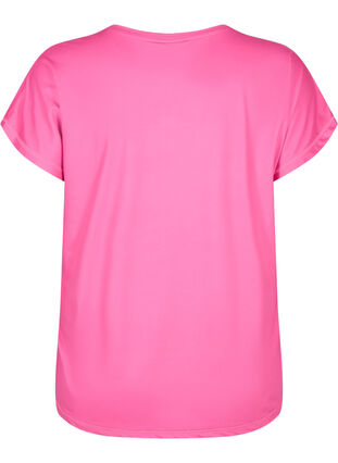 Kortärmad t-shirt för träning, Raspberry Rose, Packshot image number 1
