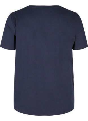 T-shirt i bomull, Night Sky SEQUINS , Packshot image number 1