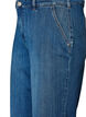 Wide fit Myra-jeans med h&ouml;g midja, Bl&aring;, Packshot image number 2