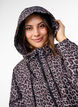 Regnkappa med fickor och huva, Brun, Model image number 3