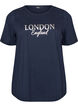 T-shirt med tryck, Bl&aring;, Packshot image number 0