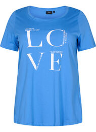 T-shirt i bomull med texttryck, Regatta LOVE