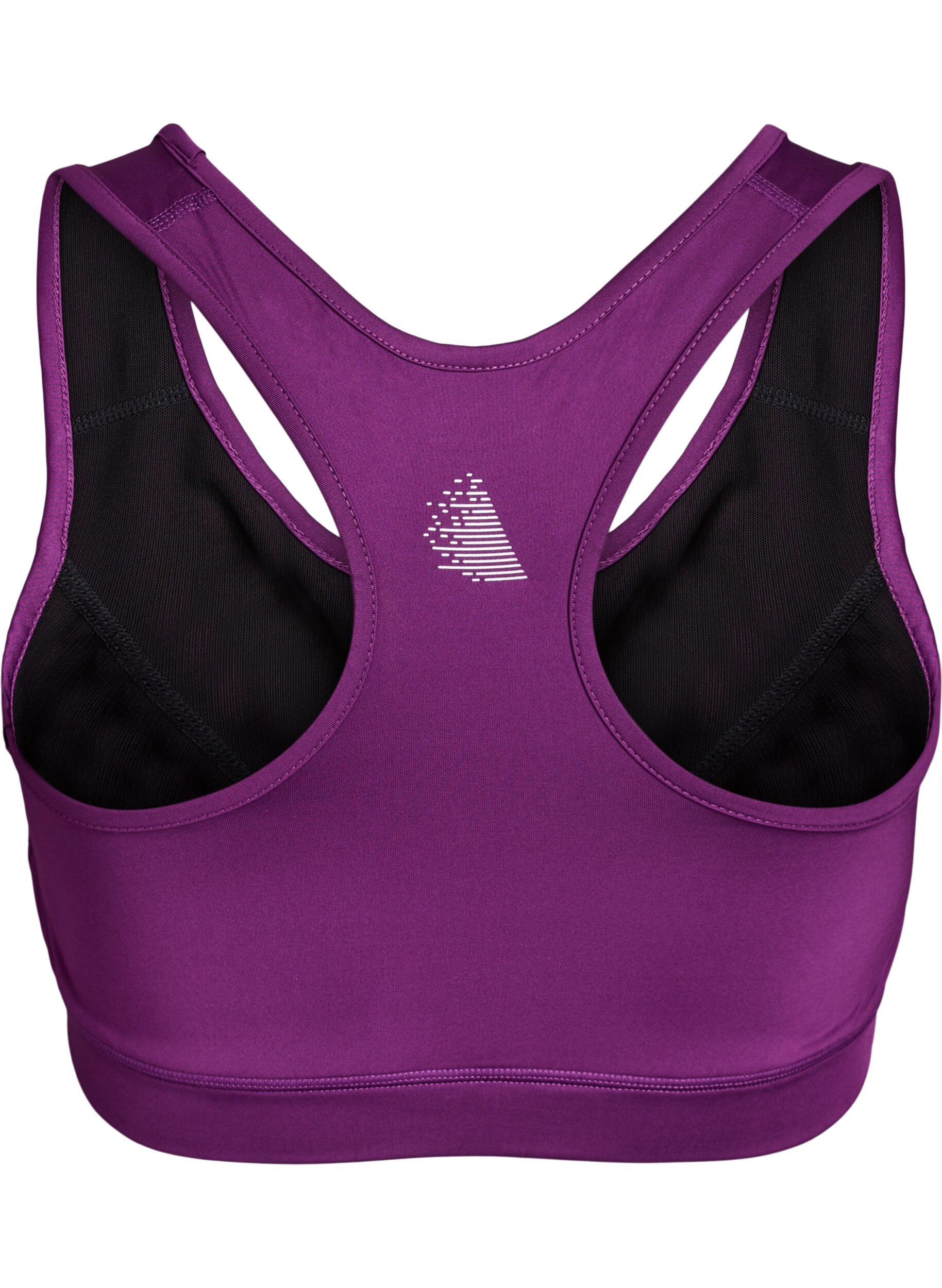 Zizzi Sport-BH med racerback, Lila, Packshot image number 1