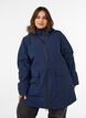 Vattent&auml;t parkas med huva, Bl&aring;, Model image number 0