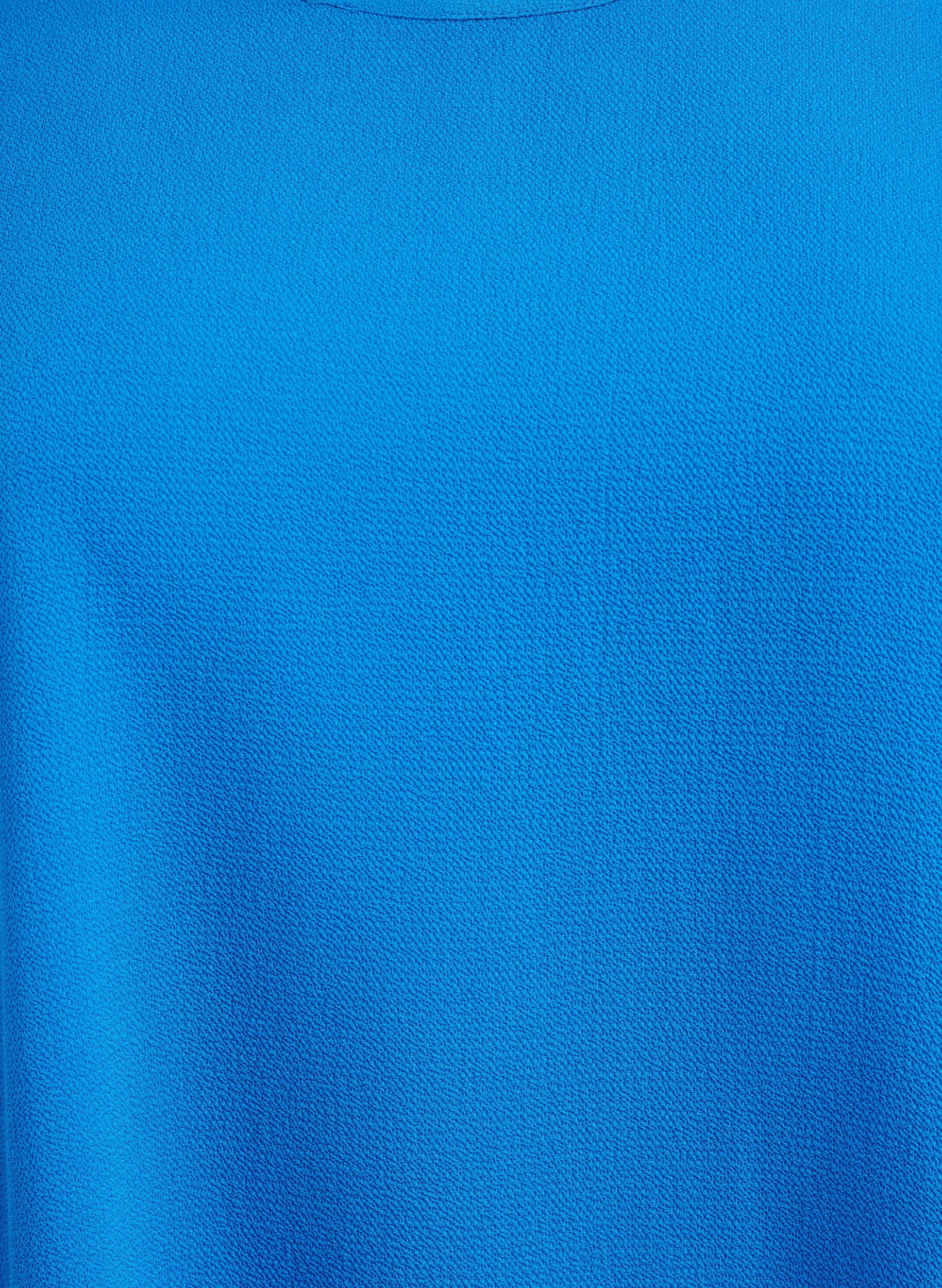ZizziBlus med korta &auml;rmar och rund halsringning, Bl&aring;, Packshot image number 2