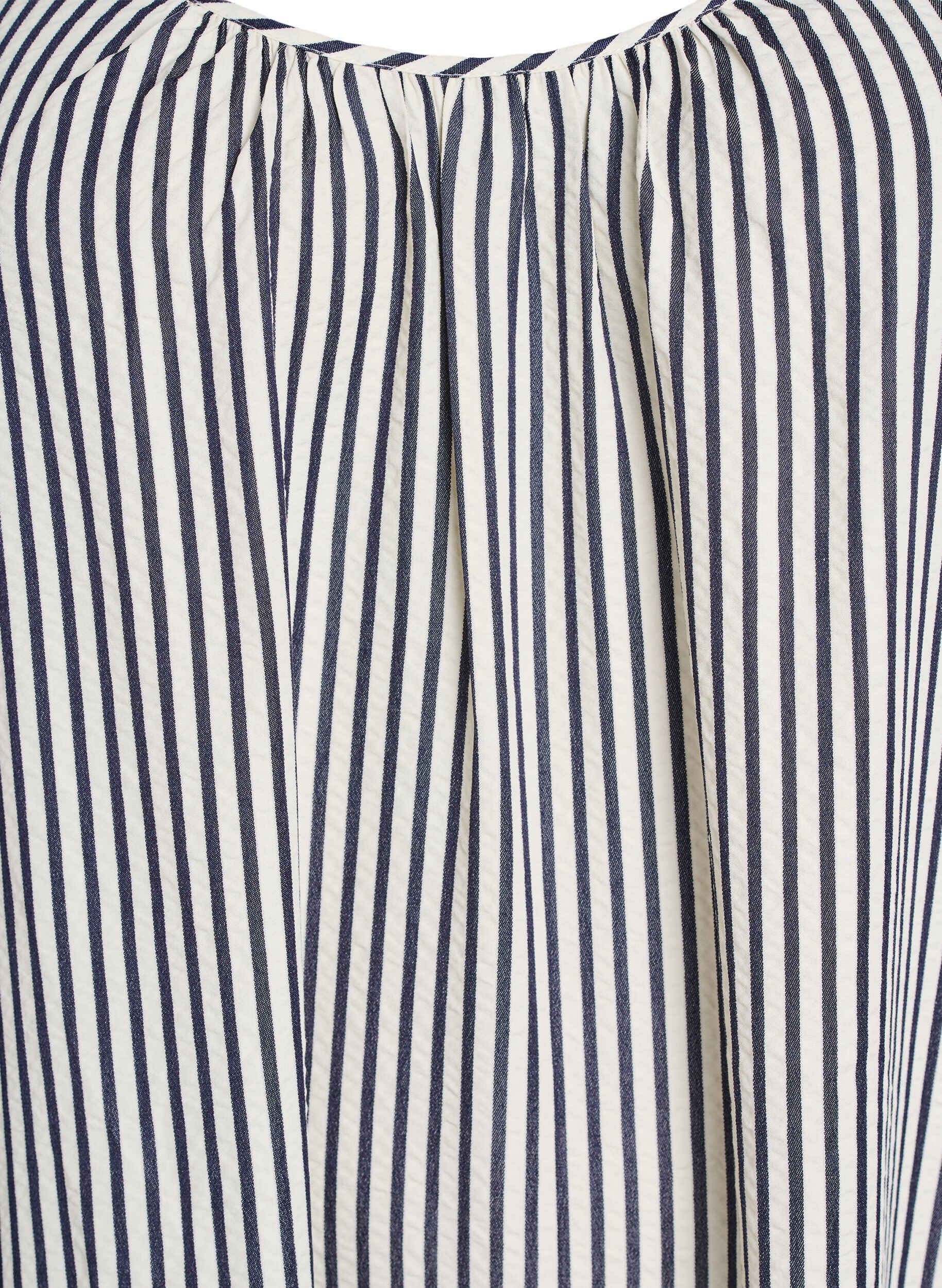 ZizziA-linjeformad sommarkl&auml;nning med r&auml;nder, Svart, Packshot image number 2