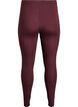 Basic leggings i viskos, M&ouml;rk Bordeaux, Packshot image number 1