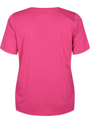FLASH - T-shirt med v-ringning, Raspberry Rose, Packshot image number 1