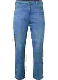 Högmidjade Gemma jeans med normal passform, Light blue
