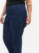 Cargo Jeans med rak passform, Dark blue, Model image number 3