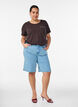 T-shirt med tryck, Brun, Model image number 1