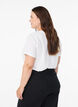 T-shirt med tryck, Vit, Model image number 2