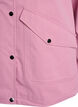 Kort v&aring;rjacka med avtagbar huva, Rosa, Packshot image number 3